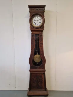 Pamono Floor Clock in Walnut><noscript><img width=