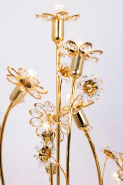 Pamono Floor Lamp attributed to Palwa, Germany, 1960s><noscript><img width=