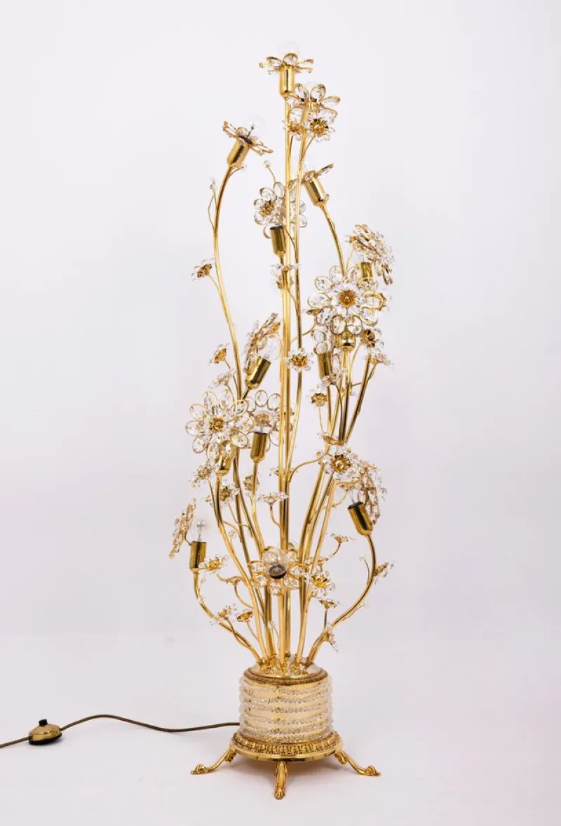 Pamono Floor Lamp attributed to Palwa, Germany, 1960s> Floor Lamps