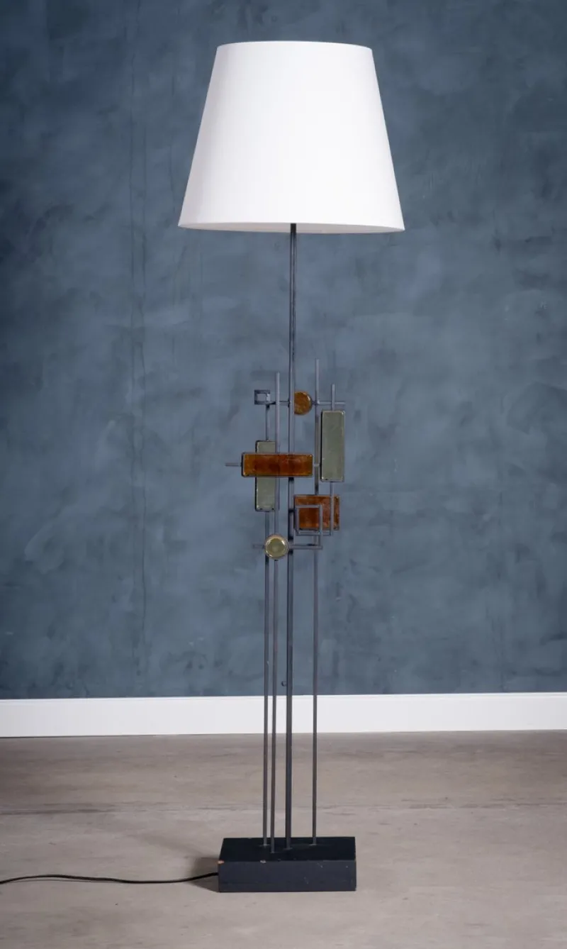 Discount Pamono Floor Lamp by Svend Aage Holm-Sørensen for Holm Sørensen & Co, 1950s