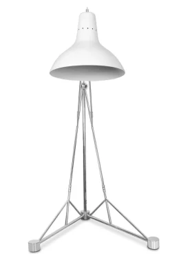 Sale Pamono Floor Lamp in Aluminum