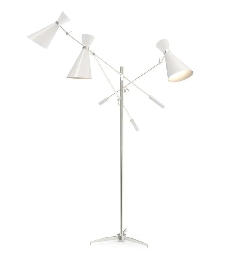 Pamono Floor Lamp in Brass> Floor Lamps