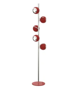 Pamono Floor Lamp in Brass with Gold Details><noscript><img width=