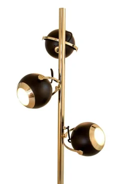 Pamono Floor Lamp in Brass with Gold Details><noscript><img width=