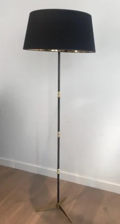 Best Pamono Floor Lamp in Brushed Metal and Brass