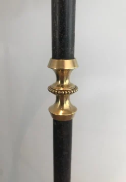 Best Pamono Floor Lamp in Brushed Metal and Brass