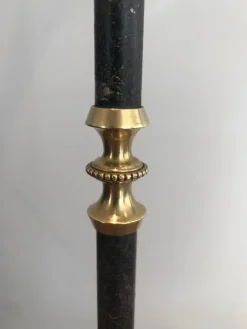 Best Pamono Floor Lamp in Brushed Metal and Brass