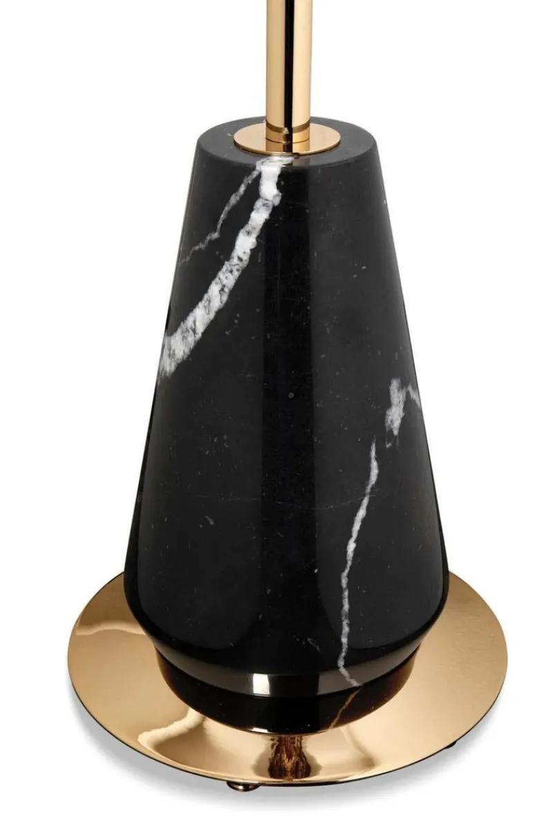 Pamono Floor Lamp in Gold-Plated Brass, Marble and Swarovski Crystals> Floor Lamps