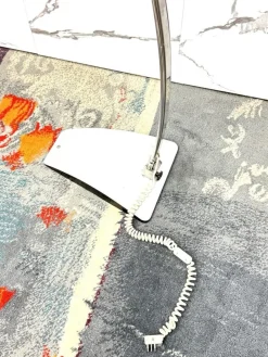 Pamono Floor Lamp in Steel by Goffredo Reggiani for Reggiani, 1970><noscript><img width=