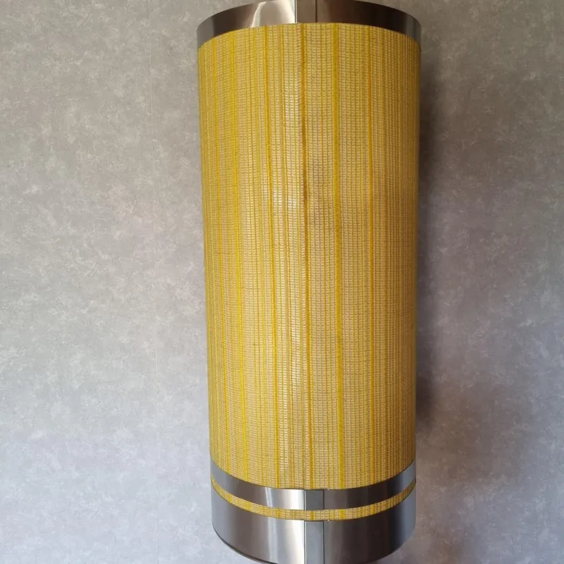 Pamono Floor Lamp with Yellow Shade, 1970s> Floor Lamps