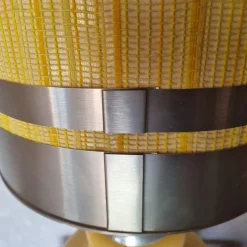Pamono Floor Lamp with Yellow Shade, 1970s><noscript><img width=