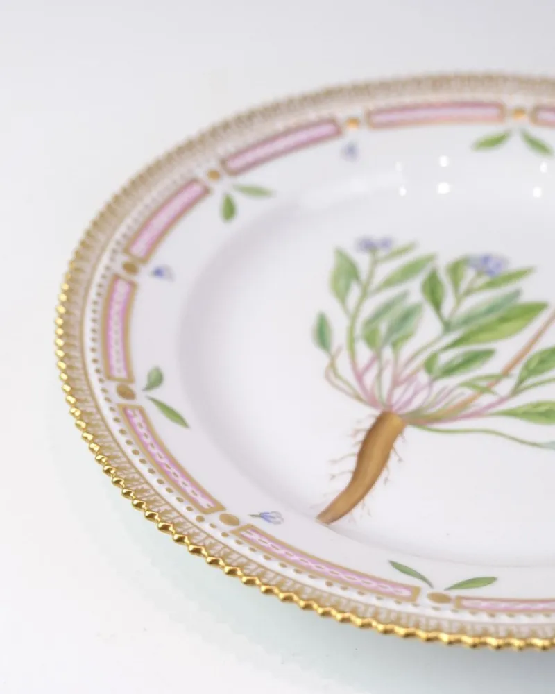Pamono Flora Danica Lunch Plate by Royal Copenhagen, 1960s> Dinner Plates & Bowls