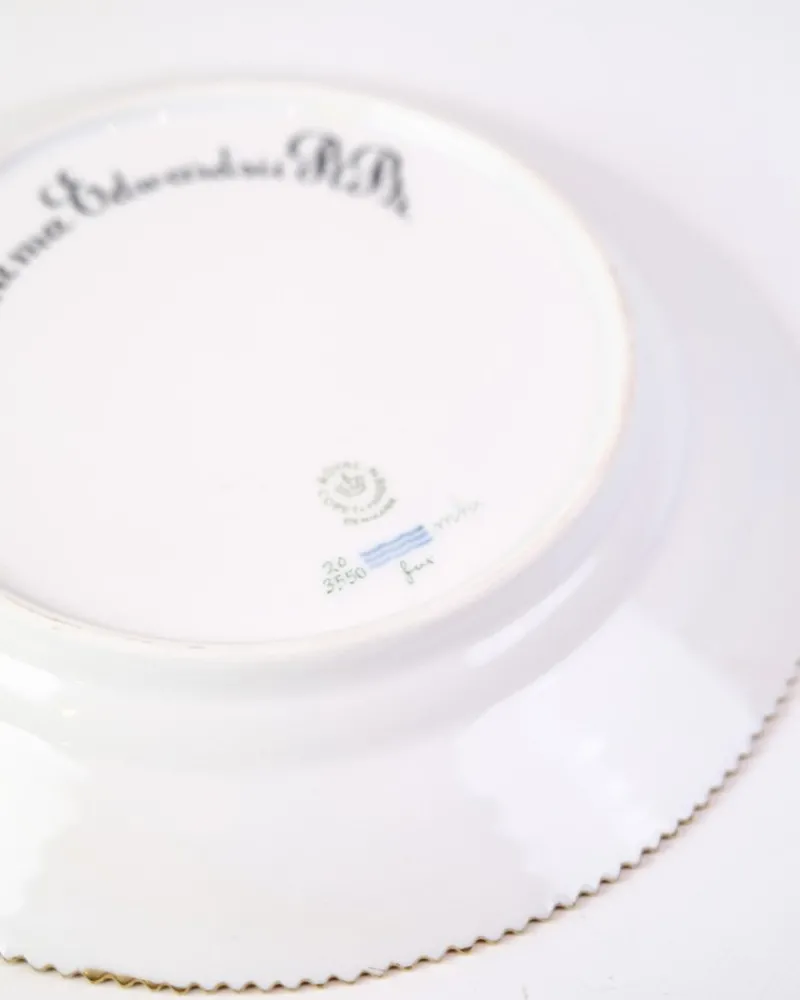 Pamono Flora Danica Lunch Plate by Royal Copenhagen, 1960s> Dinner Plates & Bowls