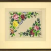 Discount Pamono Floral Design for Berlin Woolwork, Mid-19th Century, Gouache