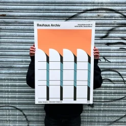 Pamono Florent Bodart, Bauhaus Archiv Museum Berlin, Screenprint> Minimalist