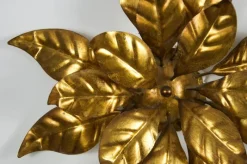 Pamono Florentine Flower Shape Wall Lamp by Hans Kögl, 1960s><noscript><img width=