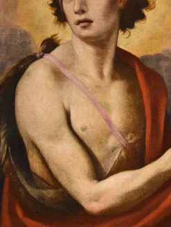Online Pamono Florentine School Artist, St. John the Baptist, 1500-1600, Oil on Canvas
