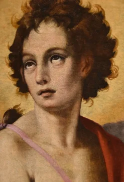 Online Pamono Florentine School Artist, St. John the Baptist, 1500-1600, Oil on Canvas