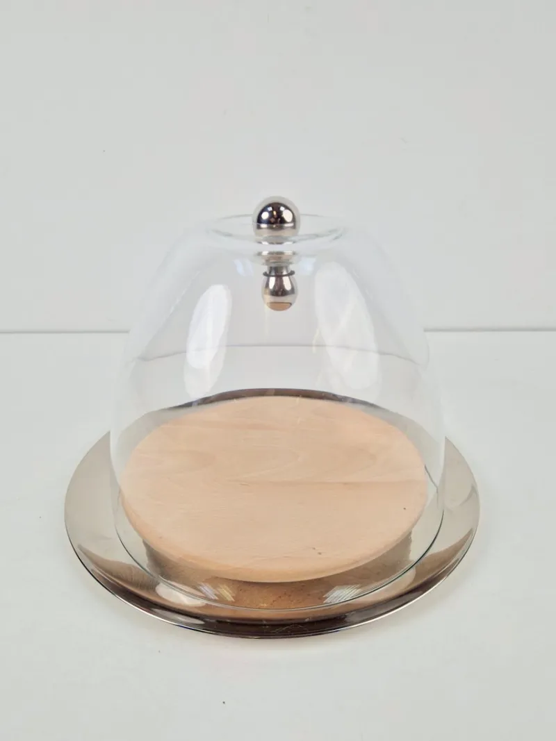 Discount Pamono Flow Glass Dome by Gijs Bakker for Royal VKB RVS, 2000