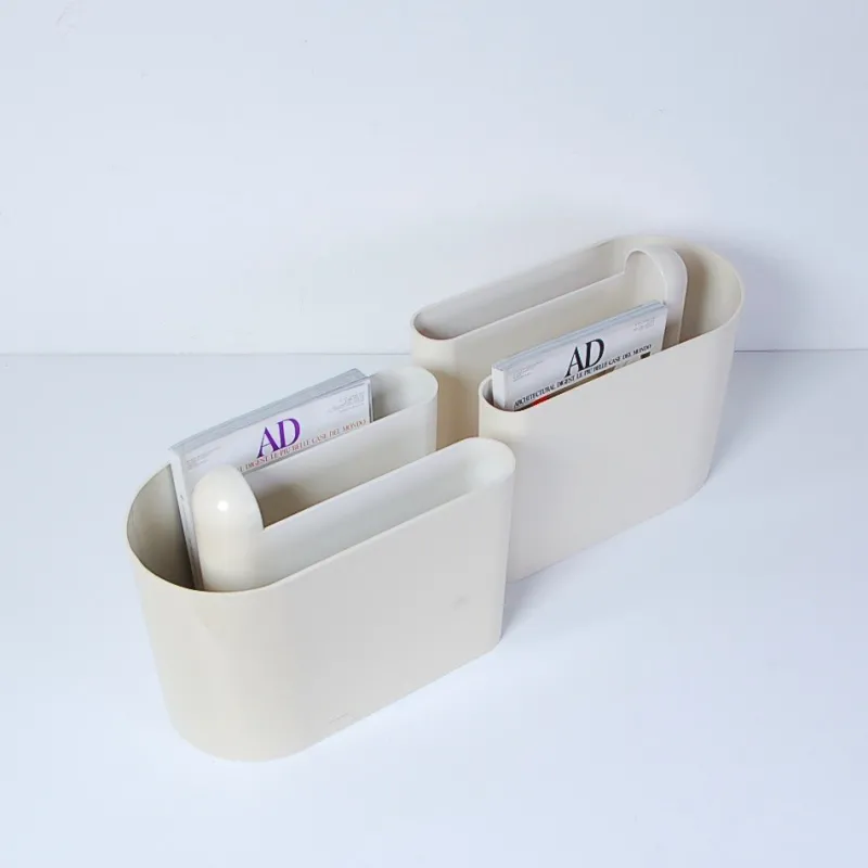 Online Pamono Flower Magazine Rack from Rodolfo Bonetto, Set of 2