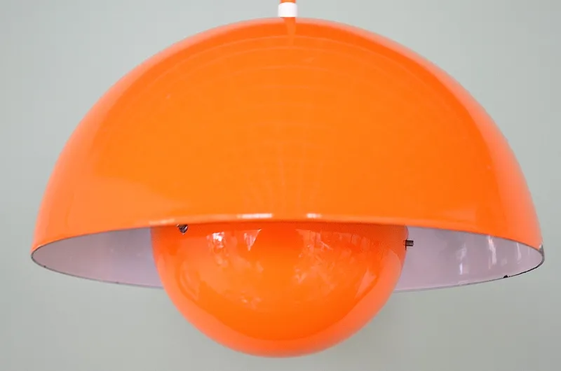 Outlet Pamono Flower Pot VP1 Hanging Lamp by Verner Panton for Louis Poulsen, 1960s