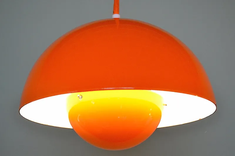 Outlet Pamono Flower Pot VP1 Hanging Lamp by Verner Panton for Louis Poulsen, 1960s