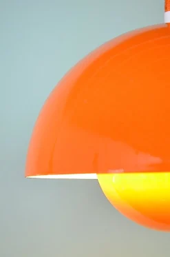 Outlet Pamono Flower Pot VP1 Hanging Lamp by Verner Panton for Louis Poulsen, 1960s