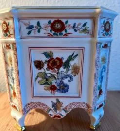 Pamono Flower Pots from Haviland Limoges, France, 1975, Set of 2> Planters And Jardiniere
