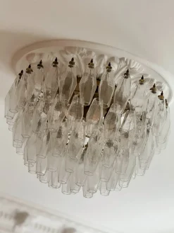 Pamono Flush Mount in the style of Carlo Scarpa> Ceiling Lights