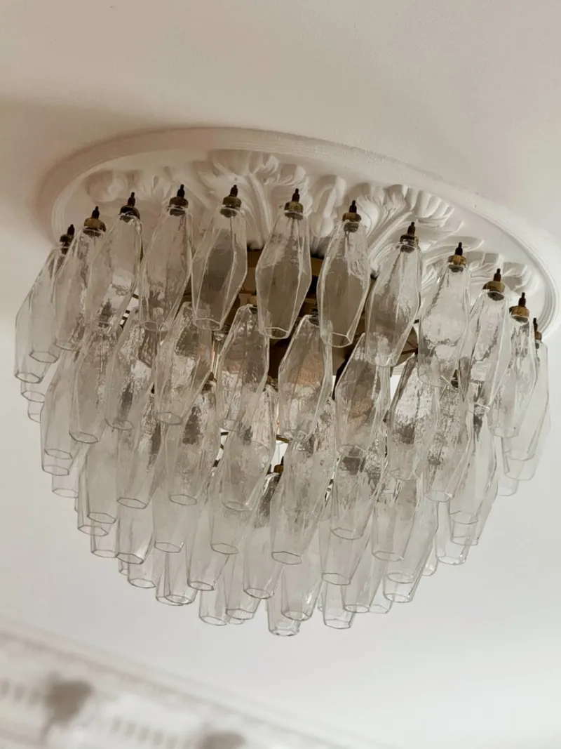 Pamono Flush Mount in the style of Carlo Scarpa> Ceiling Lights