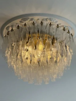 Pamono Flush Mount in the style of Carlo Scarpa><noscript><img width=