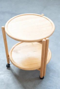 Sale Pamono Foldable Food Trolley by Jens Quistgaard, Denmark, 1960s