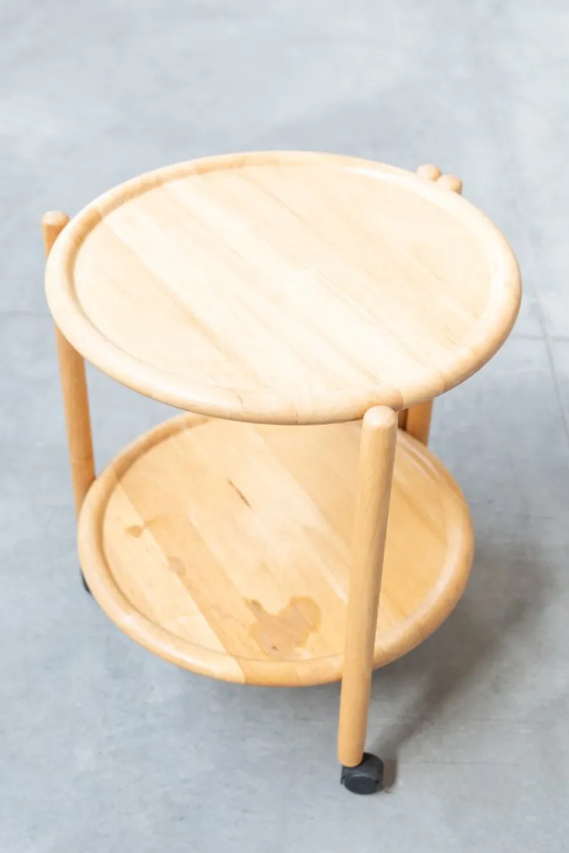 Sale Pamono Foldable Food Trolley by Jens Quistgaard, Denmark, 1960s