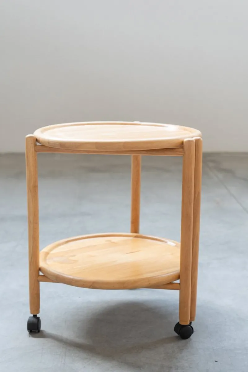 Sale Pamono Foldable Food Trolley by Jens Quistgaard, Denmark, 1960s
