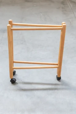 Sale Pamono Foldable Food Trolley by Jens Quistgaard, Denmark, 1960s