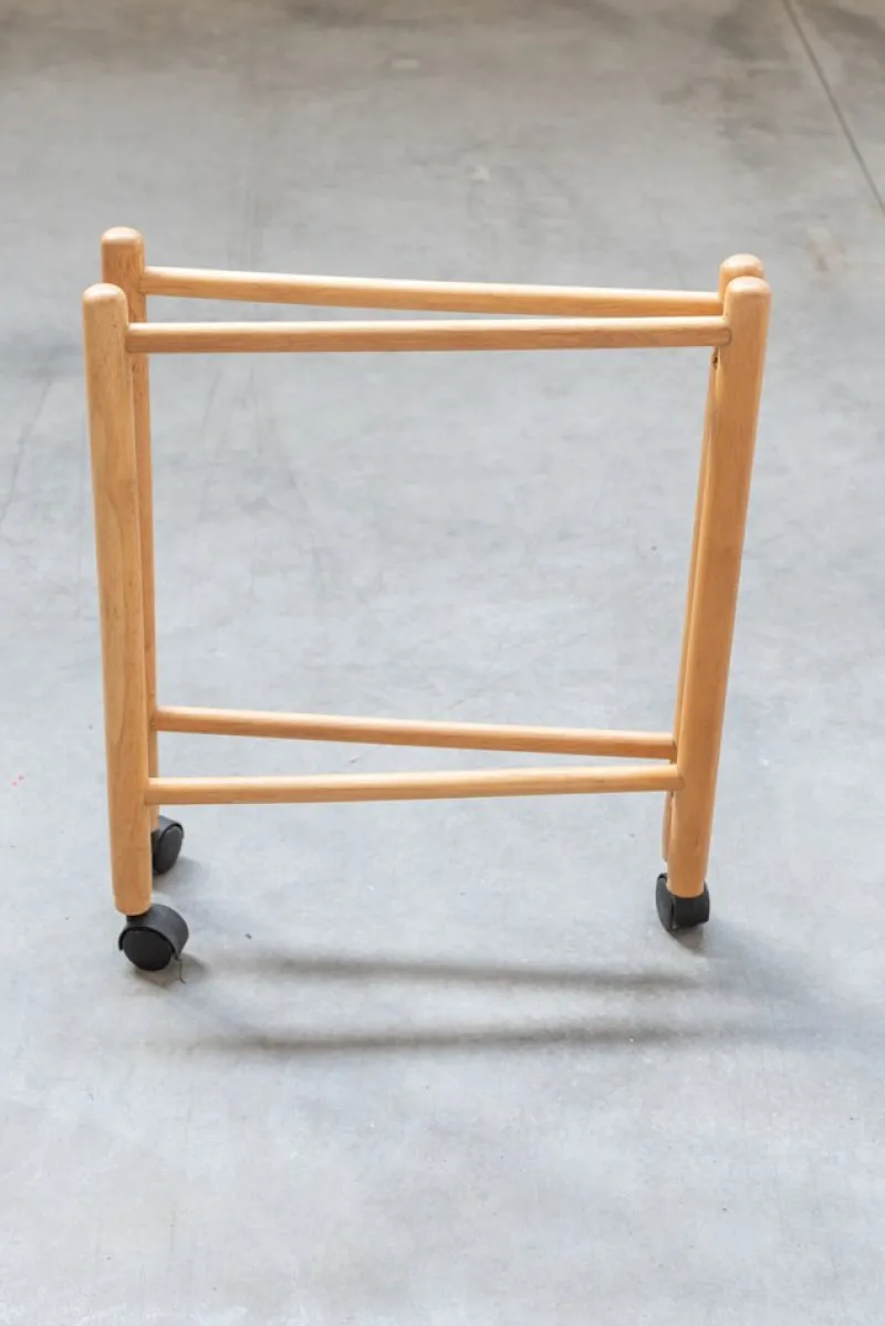 Sale Pamono Foldable Food Trolley by Jens Quistgaard, Denmark, 1960s
