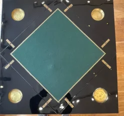 Sale Pamono Foldable Game Table by René Joubert & Philippe Petit (Dim), France, 1930s
