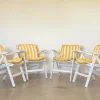 Pamono Folding Armchairs by Reguitti, 1980s, Set of 4