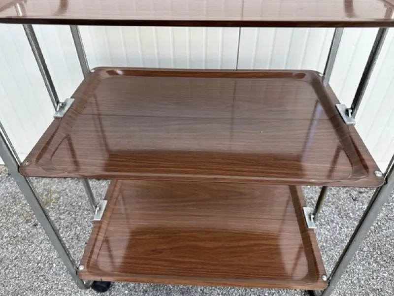 Pamono Folding Carrier Trolley, 1960s> Serving Bar Carts & Trolleys