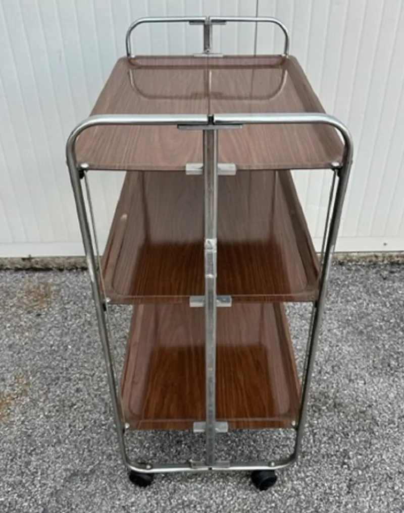 Pamono Folding Carrier Trolley, 1960s> Serving Bar Carts & Trolleys