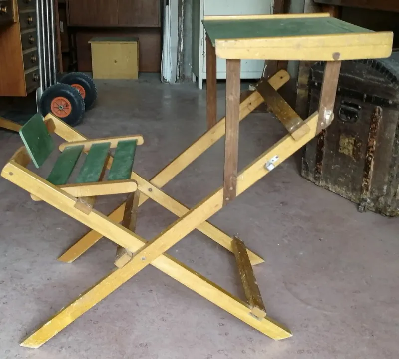 Pamono Folding Children's School Desk, 1960s> Children's Tables