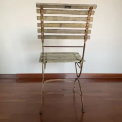 Best Pamono Folding Garden Chair by Francillon Et Cie s.a. Lausanne, 1890s