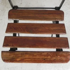 Sale Pamono Folding Garden Chairs, 1930s, Set of 2