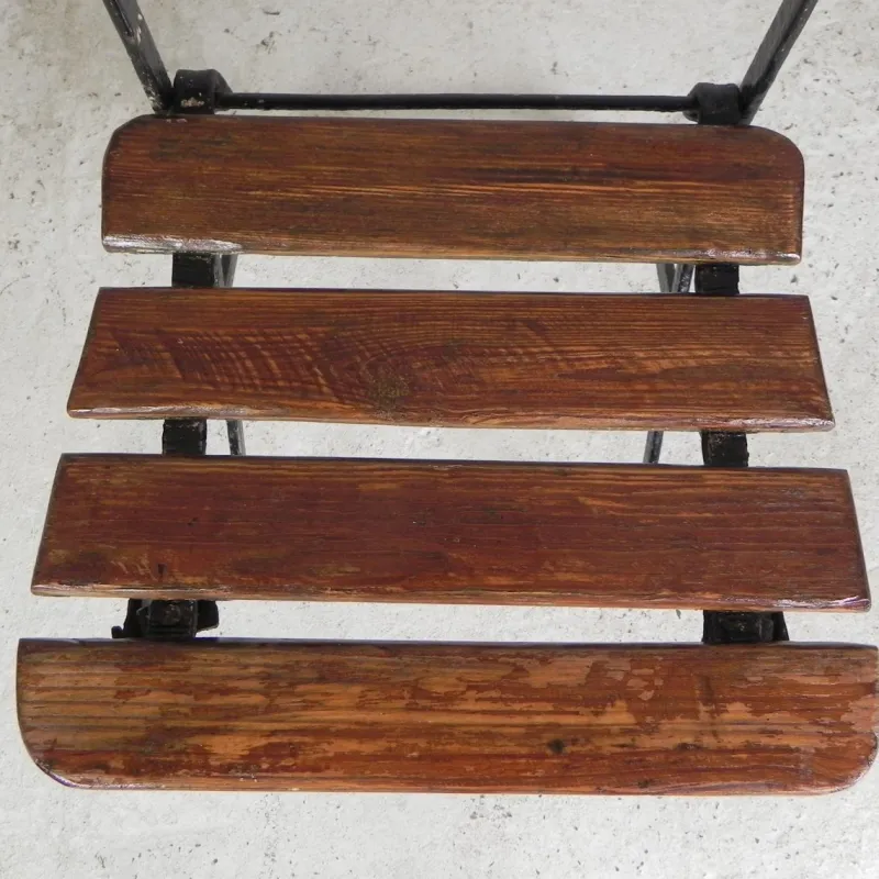 Sale Pamono Folding Garden Chairs, 1930s, Set of 2