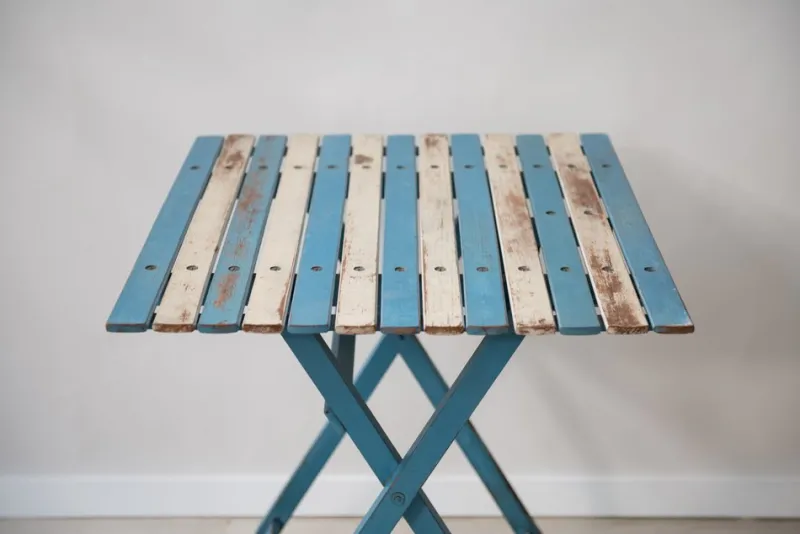 Pamono Folding Garden Table from Fratelli Reguitti, 1960s> Garden Tables