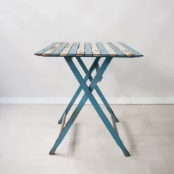 Pamono Folding Garden Table from Fratelli Reguitti, 1960s><noscript><img width=