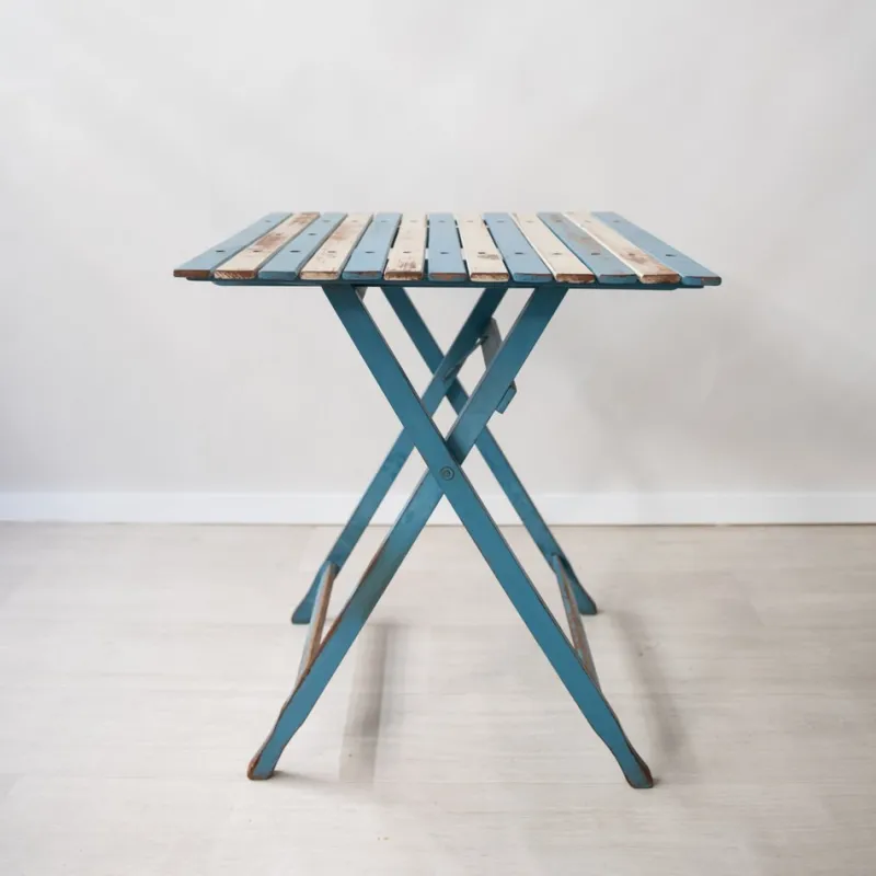 Pamono Folding Garden Table from Fratelli Reguitti, 1960s> Garden Tables