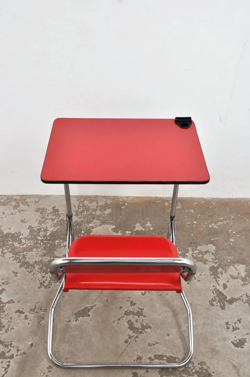 Pamono Folding School Desk by Giocattoli Giacomelli, 1970s