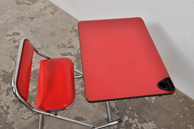Pamono Folding School Desk by Giocattoli Giacomelli, 1970s