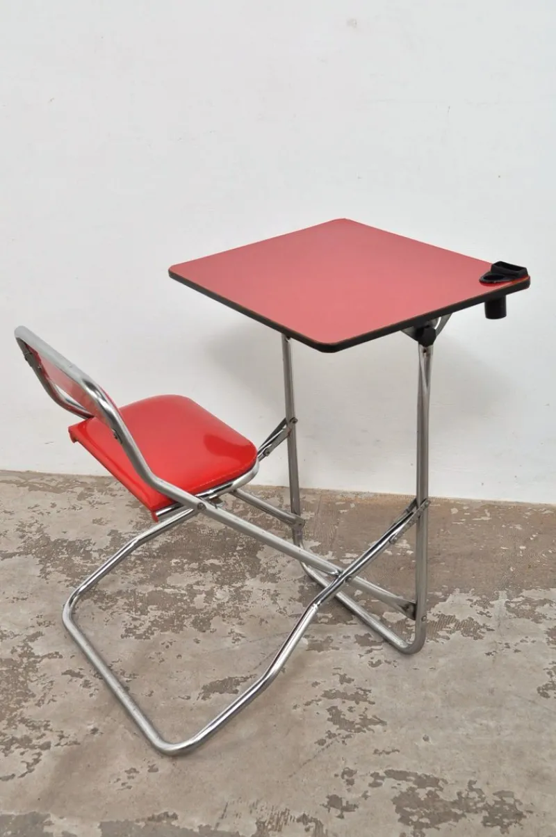 Pamono Folding School Desk by Giocattoli Giacomelli, 1970s